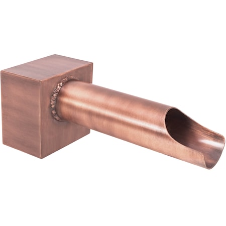 The Outdoor Plus Cannon Scupper - 2 Opening - Copper OPT-CS2